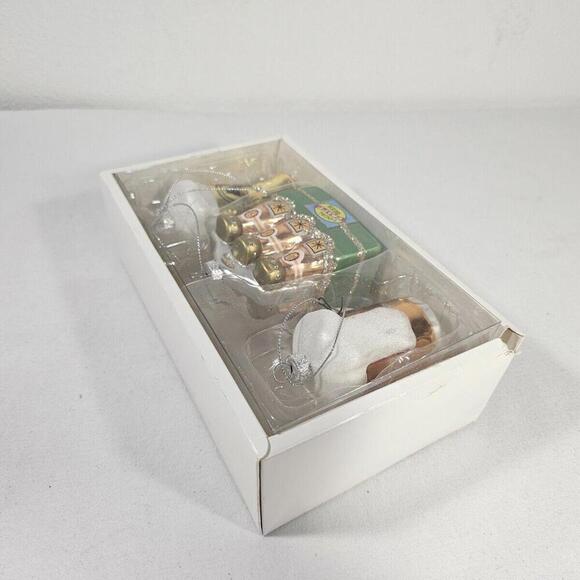 Set Of 3 Craft Beer Figural Mercury Blown Glass Christmas Ornaments - Man Cave - Picture 5 of 8